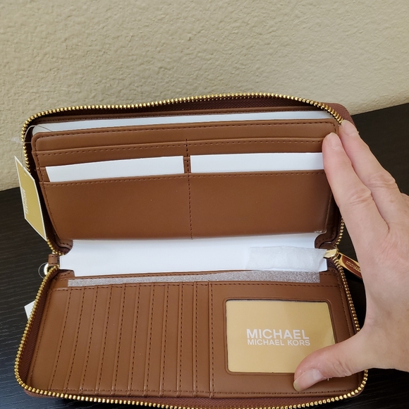Michael kors Jet Set Large Travel Continental Wallet - Picture 6 of 8